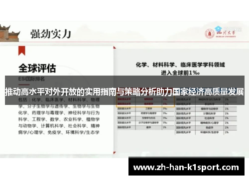 推动高水平对外开放的实用指南与策略分析助力国家经济高质量发展